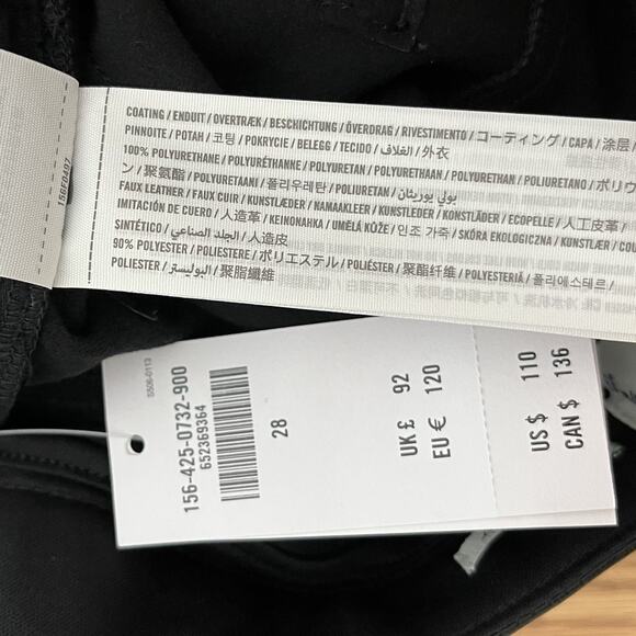 Abercrombie & Fitch Curve Love Ultra High Rise Ankle Straight Pants Size 6 NWT - Picture 4 of 7